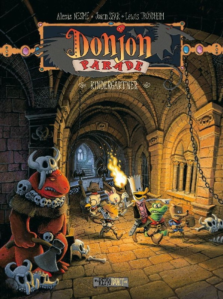 Buchcover und Innenansicht für das Buch: Donjon Parade 6
