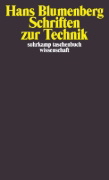 Buchcover und Innenansicht für das Buch: Schriften zur Technik