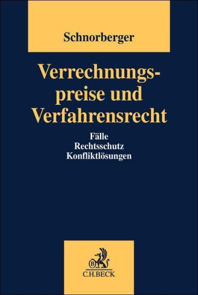 Buchcover und Innenansicht für das Buch: Verrechnungspreise und Verfahrensrecht