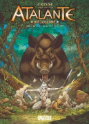 Buchcover und Innenansicht für das Buch: Atalante La Legende