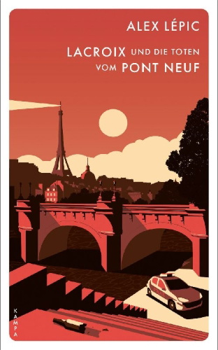 Buchcover und Innenansicht für das Buch: Lacroix und die Toten vom Pont Neuf