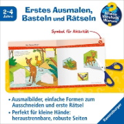 Buchcover und Innenansicht für das Buch: Wieso? Weshalb? Warum? junior AKTIV - Im Wald