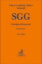 Buchcover und Innenansicht für das Buch: Sozialgerichtsgesetz. SGG
