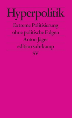 Buchcover und Innenansicht für das Buch: Hyperpolitik