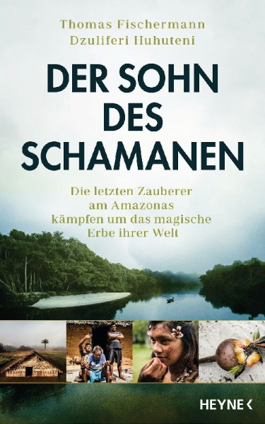 Buchcover und Innenansicht für das Buch: Der Sohn des Schamanen
