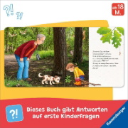 Buchcover und Innenansicht für das Buch: Lotta entdeckt die Welt: Im Wald