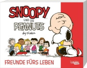 Buchcover und Innenansicht für das Buch: Snoopy und die Peanuts 1: Freunde fürs Leben
