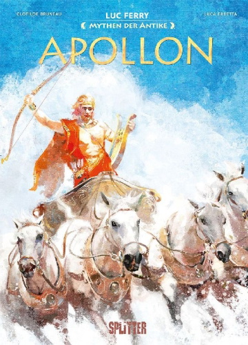 Buchcover und Innenansicht für das Buch: Mythen der Antike: Apollon