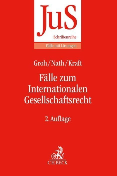 Buchcover und Innenansicht für das Buch: Fälle zum Internationalen Gesellschaftsrecht