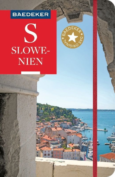 Buchcover und Innenansicht für das Buch: Baedeker Reiseführer Slowenien