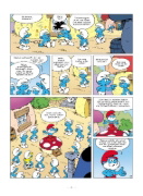 Buchcover und Innenansicht für das Buch: Les Schtroumpfs 43