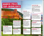 Buchcover und Innenansicht für das Buch: MARCO POLO Reiseführer Heidelberg