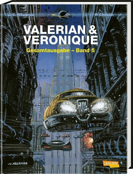 Buchcover und Innenansicht für das Buch: Valerian und Veronique Gesamtausgabe 05