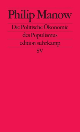 Buchcover und Innenansicht für das Buch: Die Politische Ökonomie des Populismus