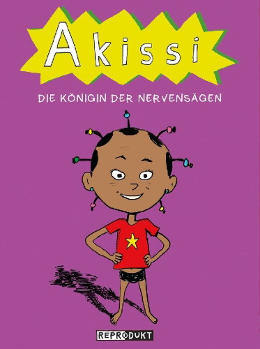 Buchcover und Innenansicht für das Buch: Akissi 4