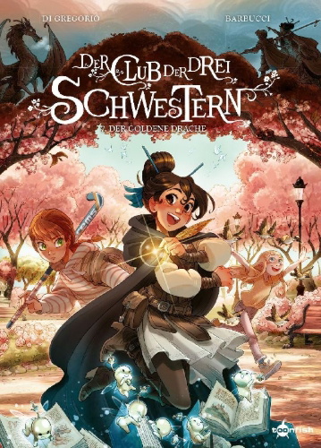 Buchcover und Innenansicht für das Buch: Les soeurs Gremillet 7