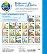 Buchcover und Innenansicht für das Buch: Wieso? Weshalb? Warum? junior, Band 2: Die Feuerwehr