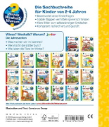 Buchcover und Innenansicht für das Buch: Wieso? Weshalb? Warum? junior, Band 10: Die Jahreszeiten