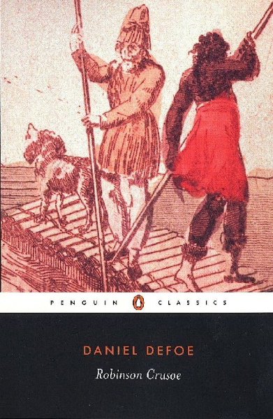 Buchcover und Innenansicht für das Buch: Robinson Crusoe