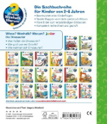 Buchcover und Innenansicht für das Buch: Wieso? Weshalb? Warum? junior, Band 25: Die Dinosaurier