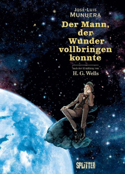 Buchcover und Innenansicht für das Buch: L'homme qui pouvait accomplir des miracles