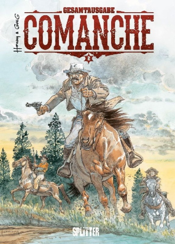 Buchcover und Innenansicht für das Buch: Comanche Gesamtausgabe. Band 2 (4-6)