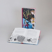 Buchcover und Innenansicht für das Buch: Ella ja kaverit karkaavat koulusta (No. 15)