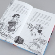 Buchcover und Innenansicht für das Buch: Ella ja kaverit karkaavat koulusta (No. 15)