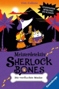 Buchcover und Innenansicht für das Buch: Sherlock Bones and the Curse of the Pharaoh's Mask