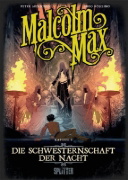 Buchcover und Innenansicht für das Buch: Malcolm Max. Band 5
