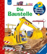 Buchcover und Innenansicht für das Buch: Wieso? Weshalb? Warum? junior, Band 7: Die Baustelle