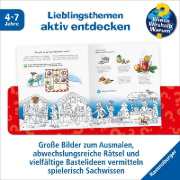Buchcover und Innenansicht für das Buch: Wieso? Weshalb? Warum? aktiv-Heft - Weihnachten