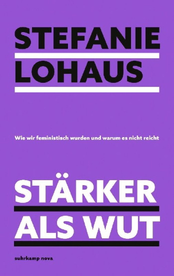 Buchcover und Innenansicht für das Buch: Stärker als Wut