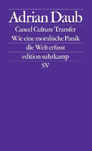 Buchcover und Innenansicht für das Buch: Cancel Culture Transfer