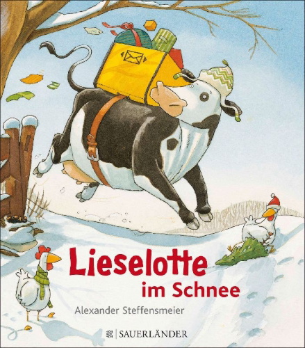 Buchcover und Innenansicht für das Buch: Lieselotte im Schnee Mini