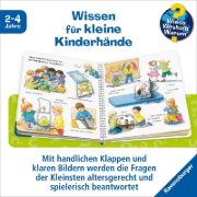 Buchcover und Innenansicht für das Buch: Wieso? Weshalb? Warum? junior, Band 24: Mein Kindergarten