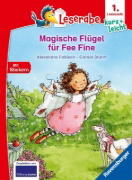 Buchcover und Innenansicht für das Buch: Leserabe 1. Lesestufe Kurz und leicht - Magische Flügel für Fee Fine