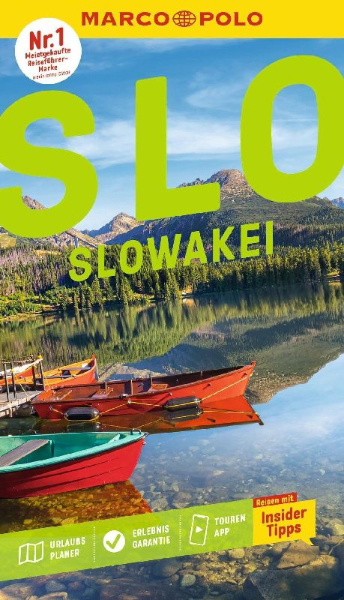 Buchcover und Innenansicht für das Buch: MARCO POLO Reiseführer Slowakei