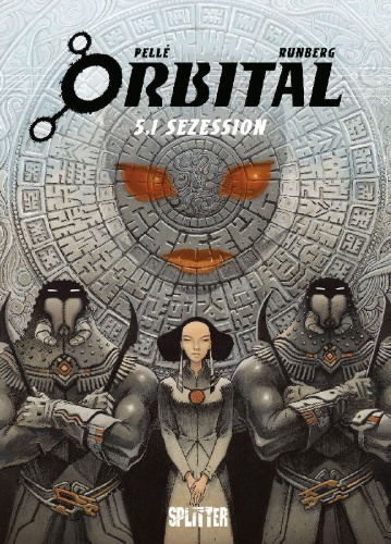Buchcover und Innenansicht für das Buch: Orbital 9