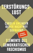 Buchcover und Innenansicht für das Buch: Zerstörungslust