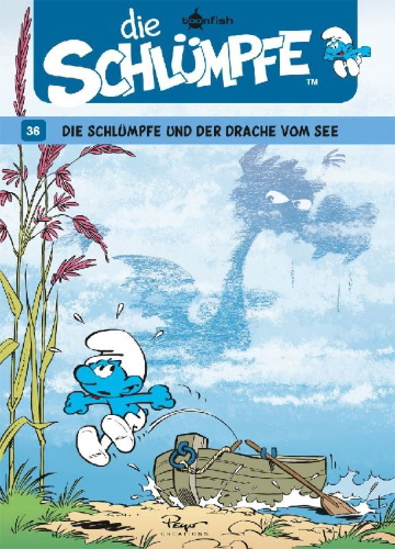 Buchcover und Innenansicht für das Buch: Les Schtroumpfs