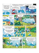 Buchcover und Innenansicht für das Buch: Les Schtroumpfs