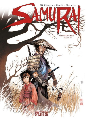 Buchcover und Innenansicht für das Buch: Samurai