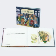 Buchcover und Innenansicht für das Buch: Lesen ist doof