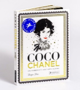 Buchcover und Innenansicht für das Buch: Coco Chanel. The Illustrated World of a Fashion Icon
