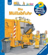 Buchcover und Innenansicht für das Buch: Wieso? Weshalb? Warum? junior, Band 16: Die Müllabfuhr