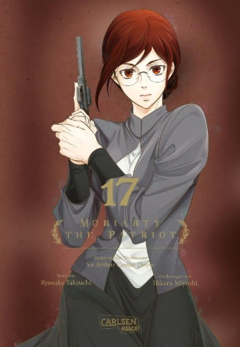 Buchcover und Innenansicht für das Buch: Yuukoku no Moriarty