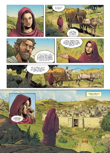 Buchcover und Innenansicht für das Buch: Mythen der Antike: Antigone (Graphic Novel)