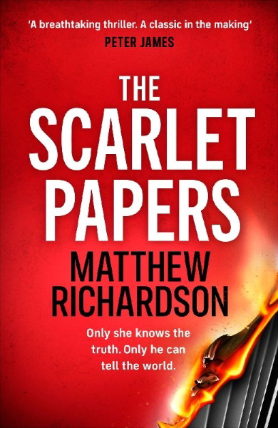 Buchcover und Innenansicht für das Buch: The Scarlet Papers