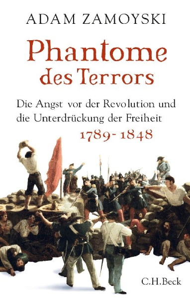 Buchcover und Innenansicht für das Buch: Phantom Terror. The Threat of Revolution and the Repression of Liberty 1789-1848